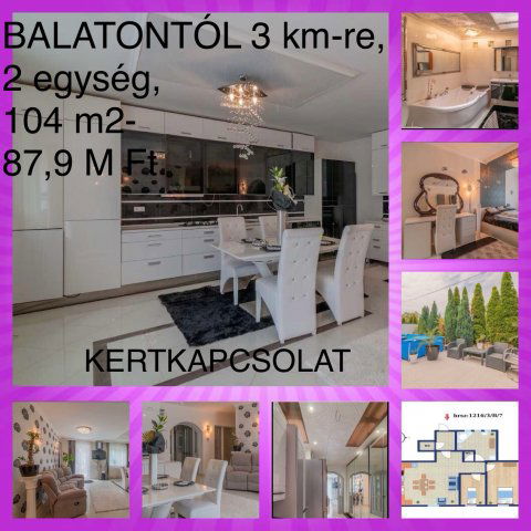 Eladó téglalakás, Cserszegtomajon 87.9 M Ft, 3 szobás