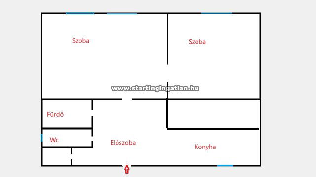 Eladó téglalakás, Budapesten, VIII. kerületben, Orczy úton