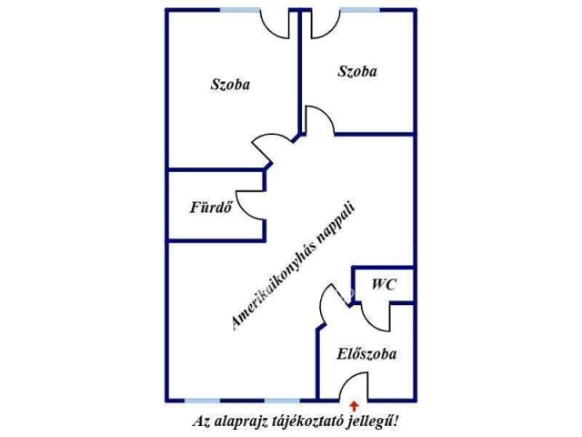 Eladó téglalakás, Békéscsabán 52.5 M Ft, 3 szobás