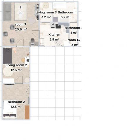 Eladó családi ház, Bátaszéken 9.9 M Ft, 3 szobás