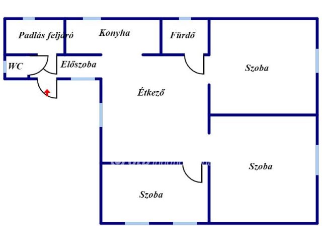 Eladó családi ház, Felsőszentmártonon 26.9 M Ft, 3+1 szobás