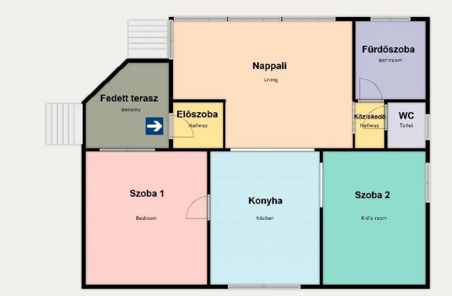 Eladó családi ház, Kiskunhalason 68 M Ft, 2 szobás