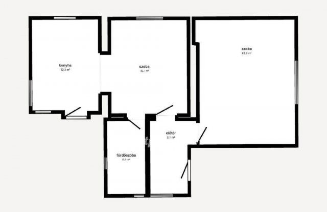 Eladó családi ház, Kocsordon 12 M Ft, 2 szobás