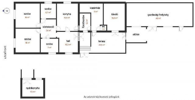 Eladó családi ház, Nagyatádon 27.5 M Ft, 2+2 szobás
