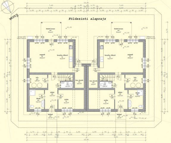 Eladó ikerház, Mogyoródon, Szadai úton 122.5 M Ft, 6 szobás