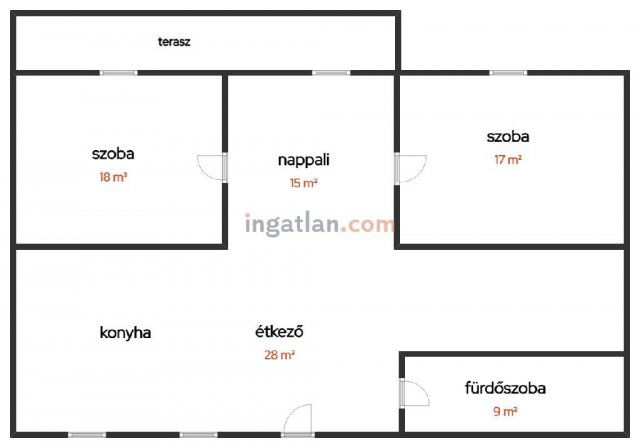 Eladó családi ház, Szécsényen 39 M Ft, 2 szobás