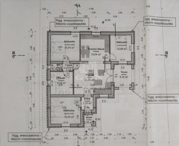 Eladó családi ház, Ercsiben 50 M Ft, 3 szobás