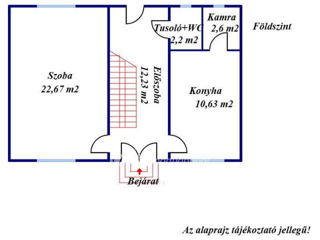 Eladó családi ház, Szarvason 72 M Ft, 2+2 szobás