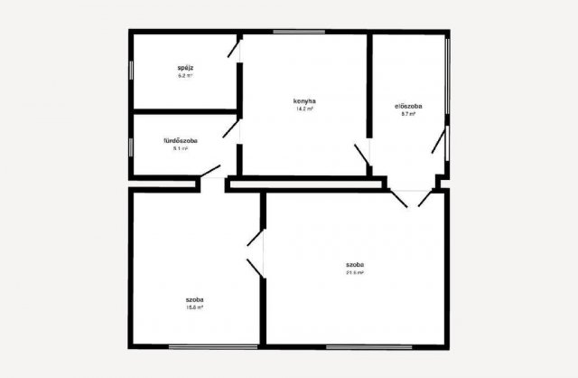 Eladó családi ház, Nyírbátorban 45.5 M Ft, 2 szobás