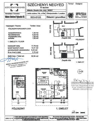 Eladó iroda, Miskolcon 135 M Ft, 4 szobás / költözzbe.hu