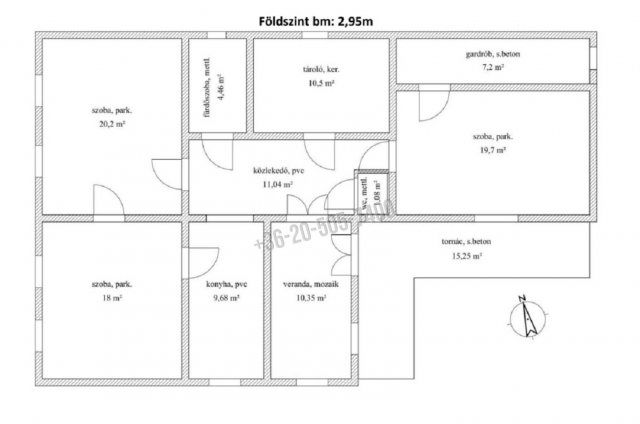 Eladó családi ház, Tiszalúcon, Alkotmány utcában 8.5 M Ft