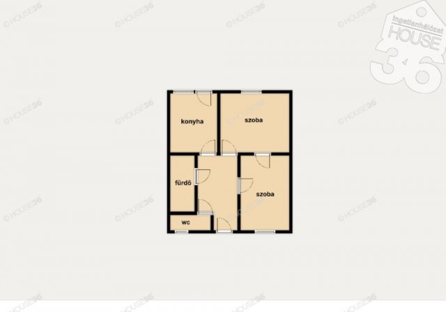 Eladó sorház, Kecskeméten 53 M Ft, 2 szobás