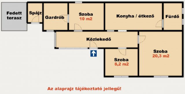 Eladó családi ház, Kiskunhalason 39.9 M Ft, 3 szobás