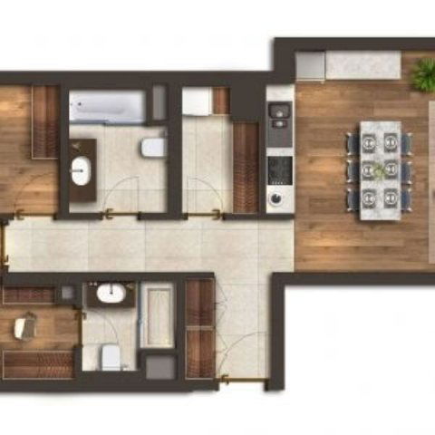 Eladó téglalakás, Budapesten, IX. kerületben, Soroksári úton