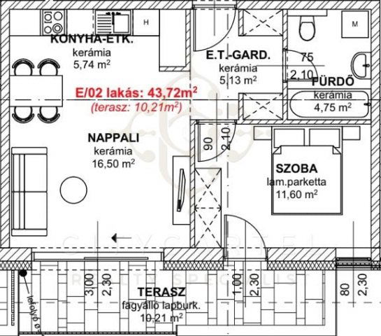 Eladó téglalakás, Balatonlelleén 51.99 M Ft, 2 szobás
