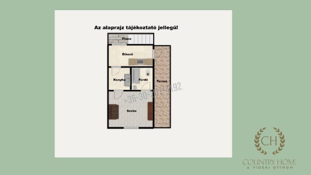 Eladó nyaraló, Sándorfalván 17.9 M Ft, 1 szobás
