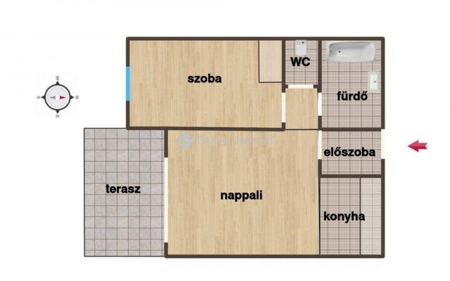 Eladó téglalakás, Budapesten, XIII. kerületben 84.9 M Ft