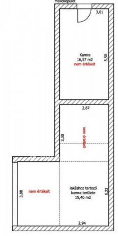 Eladó téglalakás, Orosházán 4.5 M Ft, 1 szobás