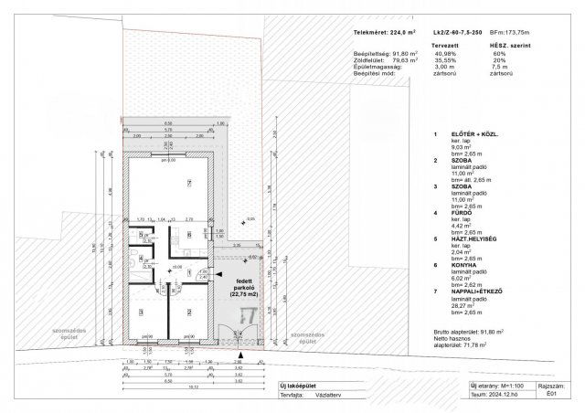 Eladó családi ház, Egerben 78.9 M Ft, 3 szobás