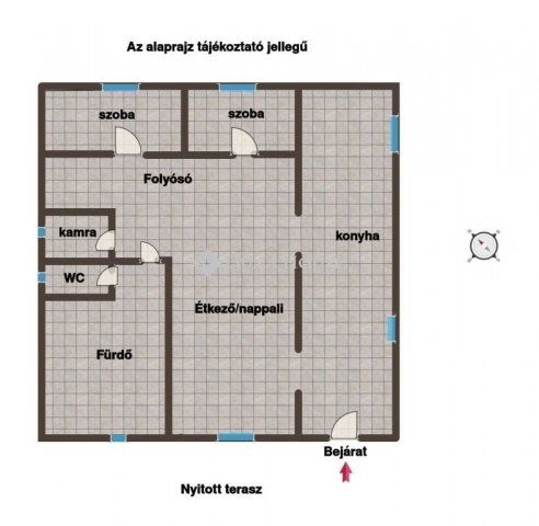 Eladó családi ház, Kiszomboron 32.99 M Ft, 2 szobás