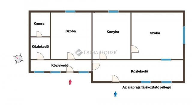 Eladó családi ház, Hosszúpályin 7.99 M Ft, 2 szobás