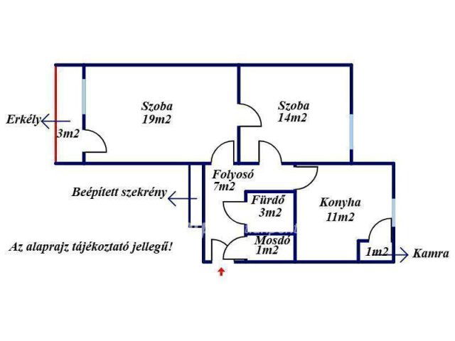 Eladó téglalakás, Gyulán 30.09 M Ft, 2 szobás