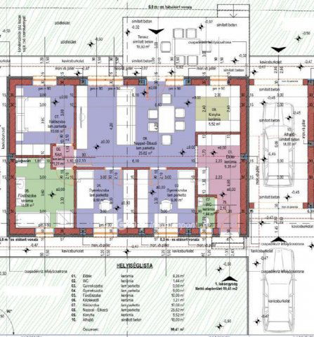 Eladó ikerház, Kecskeméten 84.9 M Ft, 3 szobás