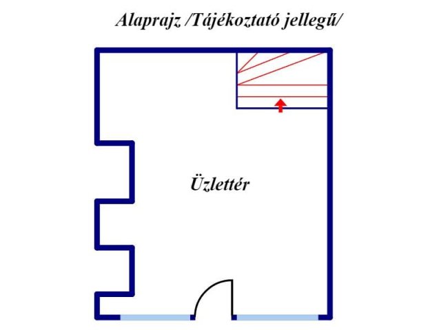 Kiadó üzlethelyiség, Debrecenben 400 E Ft / hó