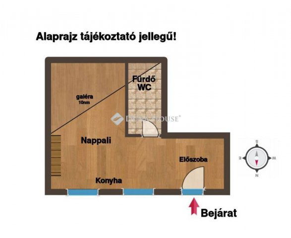 Eladó téglalakás, Budapesten, VII. kerületben 44 M Ft, 1 szobás