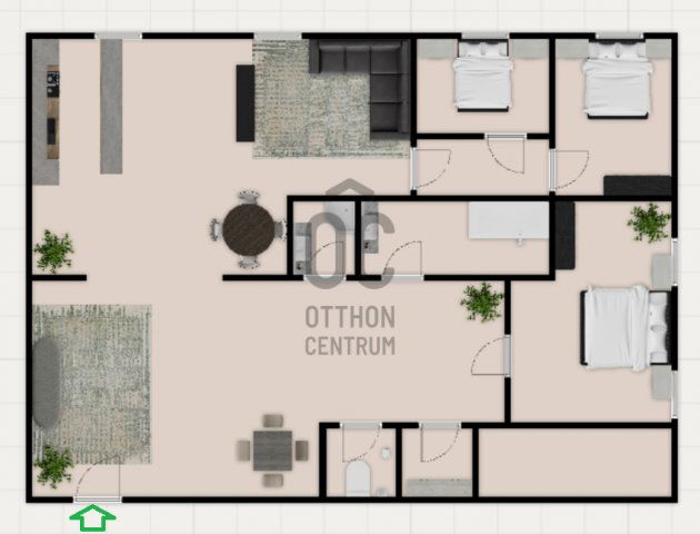 Eladó téglalakás, Budapesten, VII. kerületben 189.9 M Ft