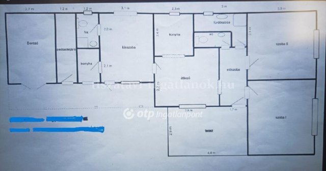 Eladó családi ház, Abádszalókban 24 M Ft, 3+1 szobás