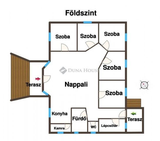 Eladó családi ház, Fülöpjakabon 57 M Ft, 6 szobás