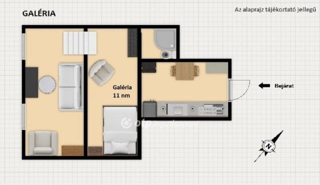 Eladó téglalakás, Budapesten, VII. kerületben 66.3 M Ft