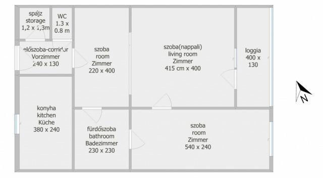 Eladó téglalakás, Salgótarjánban 26.8 M Ft, 3 szobás