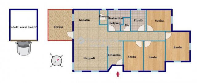 Eladó családi ház, Lajosmizsén 75 M Ft, 5 szobás