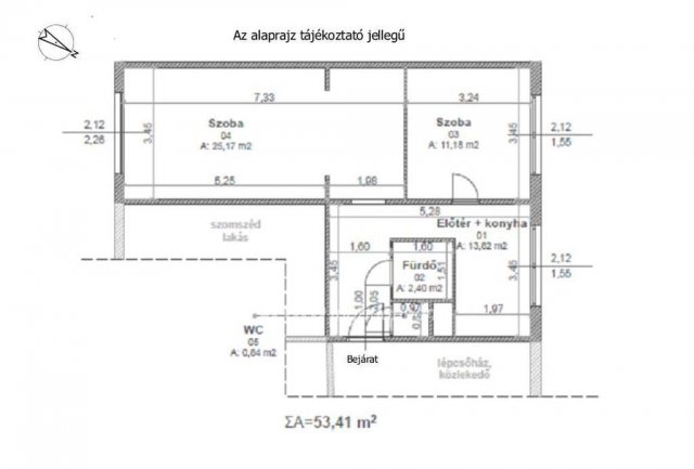 Eladó panellakás, Győrött 52.9 M Ft, 2 szobás