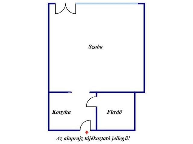 Kiadó téglalakás, albérlet, Szegeden 200 E Ft / hó, 1 szobás