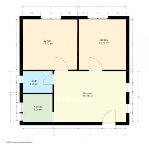 Eladó családi ház, Adásztevelen 28.9 M Ft, 2 szobás