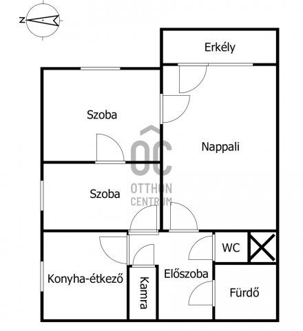 Eladó téglalakás, Szekszárdon, Zöldkert utcában 36.5 M Ft