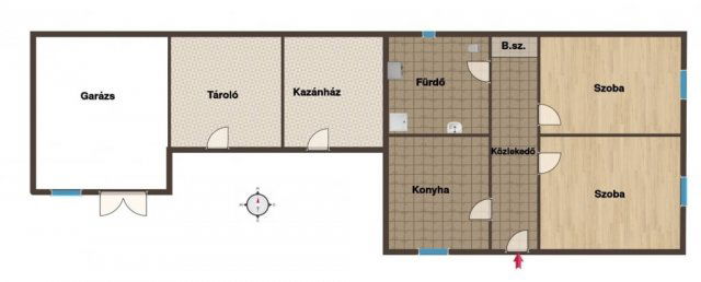 Eladó családi ház, Zalaszentgyörgyön 31.5 M Ft, 2 szobás