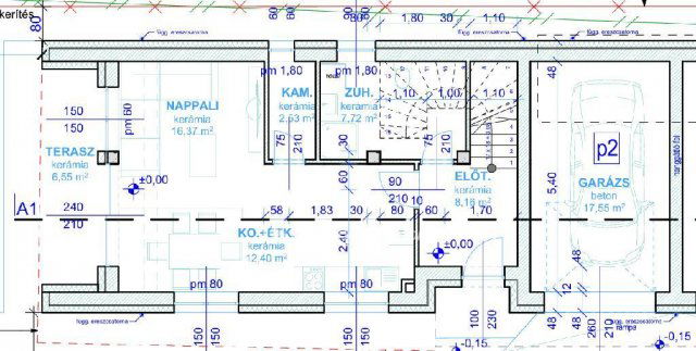 Eladó ikerház, Vecsésen 105 M Ft, 4 szobás