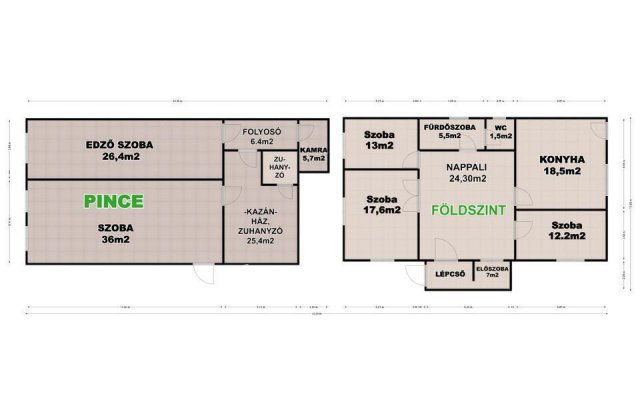 Eladó családi ház, Berettyóújfaluban 159.8 M Ft, 3 szobás