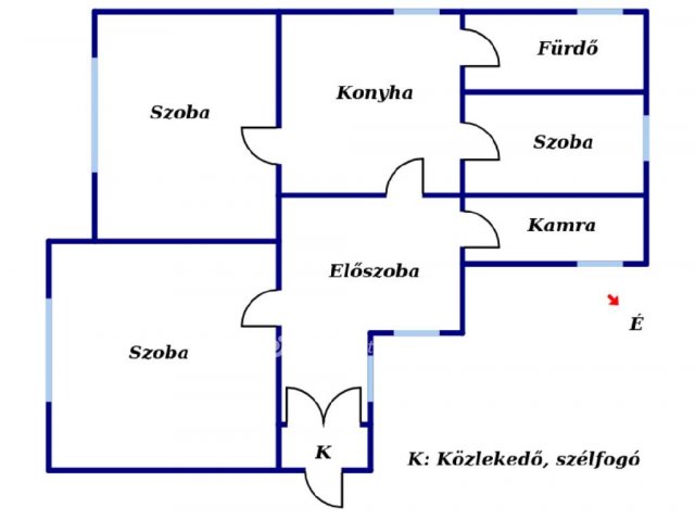 Eladó családi ház, Szuhogyon 16.9 M Ft, 2+1 szobás