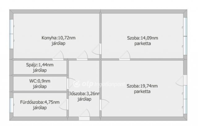 Eladó téglalakás, Szekszárdon 42.5 M Ft, 2 szobás