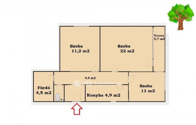 Eladó téglalakás, Budapesten, II. kerületben 99 M Ft, 3 szobás