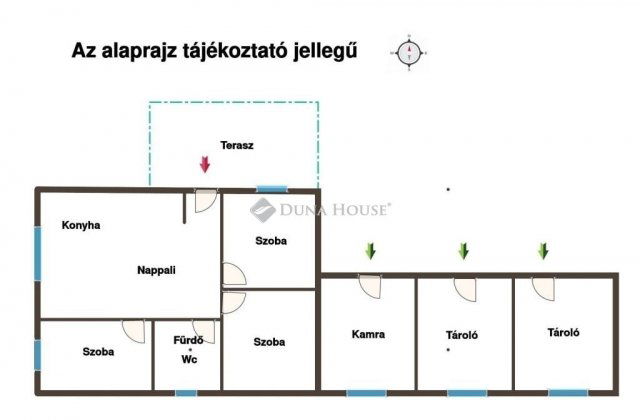 Eladó családi ház, Iregszemcsén 28 M Ft, 4 szobás