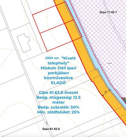 Eladó telek, Miskolcon 30 M Ft / költözzbe.hu