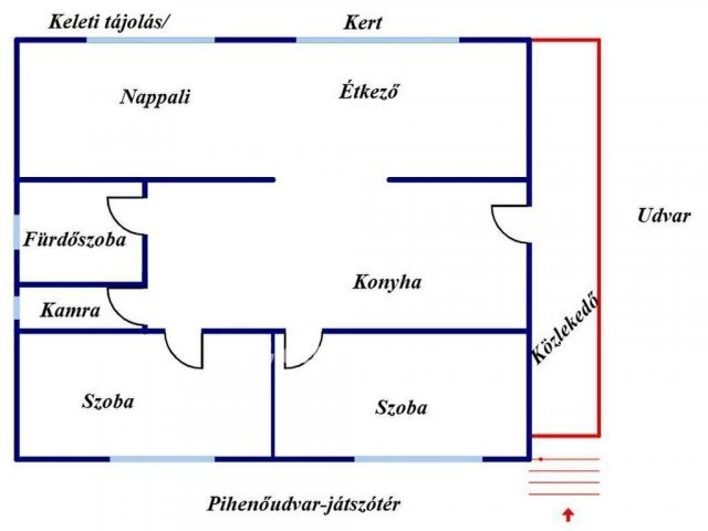 Eladó családi ház, Nyíregyházán 63 M Ft, 3 szobás