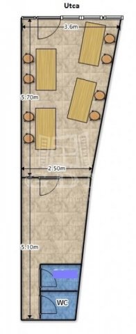 Kiadó üzlethelyiség, Budapesten, IV. kerületben 150 E Ft / hó