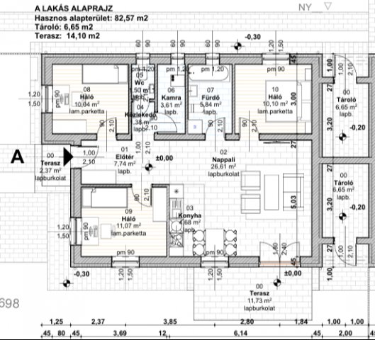 Eladó családi ház, Kiskunlacházán 71 M Ft, 5 szobás
